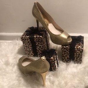 Gold MICHAEL Michael Kors heels